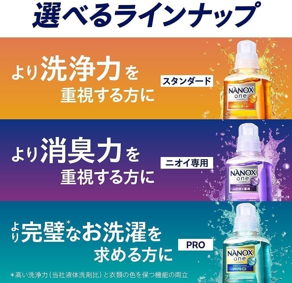 Amazon | ナノックスワン 3点セット ニオイ専用 本体 詰め替え セット